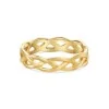 9ct Yellow Gold 5mm Celtic Gents Wedding Ring