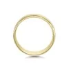 9ct Yellow Gold 6mm Lined Edge Wedding Ring