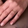 9ct Yellow Gold 2.5mm ladies Light Court Wedding Ring