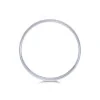 9ct White Gold 5mm Light Court Mens Wedding Ring
