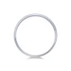Gents 9ct White Gold 5mm Bevelled Edge Flat Court Wedding Ring