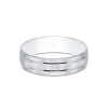 9ct White Gold Sparkle Cut Wedding Ring 5mm