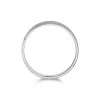 9ct White Gold Line Wedding Ring 4