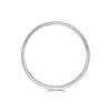 Gents 9ct White Gold 5mm Frosted Finish Wedding Ring
