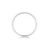 9ct White Gold 2.8mm Edged Sparkle Cut Wedding Band