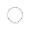 9ct White Gold 2.5mm Hammered Effect Wedding Band