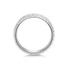 9ct White Gold Sparkle Cut 3.5mm Wedding Band