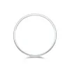 Ladies Platinum 2mm Light Court Wedding Ring