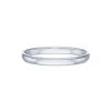 Ladies Platinum 2mm Light Court Wedding Ring
