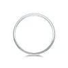 Ladies Platinum 3mm Light Court Wedding Ring
