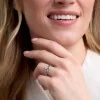 Ladies Platinum 2.5mm Medium Court Wedding Ring