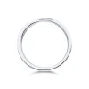Ladies Platinum Twist Wedding Ring