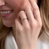 Ladies Platinum Twist Wedding Ring