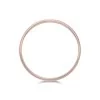 Gents 9ct Rose Gold 5mm Light Court Wedding Ring