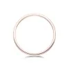 Ladies 9ct Rose Gold 2.5mm Light Court Wedding Ring
