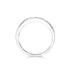 9ct White Gold Brilliant Cut Emerald and Diamond 0.63ct Eternity Ring