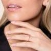 9ct Rose Gold Brilliant Cut Pink Sapphire And Diamond 0.41ct Eternity Ring