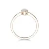 9ct Yellow Gold Oval Cut Opal 0.30ct Solitaire Ring