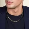 9ct Yellow Gold 20 Inch Metric Curb Chain