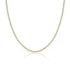 9ct yellow gold gents 16' curb chain
