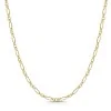 9ct Yellow Gold Diamond Cut Figaro 61cm Gents Necklet 