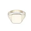 9ct Yellow Gold Square Gents Signet Ring