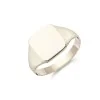 9ct Yellow Gold Square Gents Signet Ring