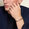 9ct Yellow Gold Gents 9.65mm Curb Bracelet