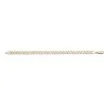 18ct Yellow Gold Gents 6.10mm Curb Bracelet
