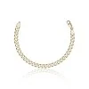 18ct Yellow Gold Gents 6.10mm Curb Bracelet