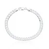 Silver Gents 5.8mm Curb Bracelet