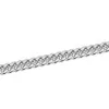 Silver Curb Chain Mens Bracelet