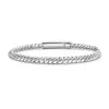 Silver Curb Chain Mens Bracelet