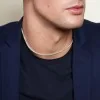 Silver Curb Chain Necklet