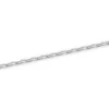 Silver 4mm Rectangle Belcher Chain Bracelet
