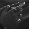 True North | Silver Gents Compass Signet Ring