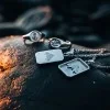 Transform | Silver Gents Moth Dog Tag Pendant