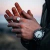 Transform | Silver Gents Moth Signet Ring
