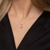 18ct White Gold Brilliant Cut 0.50ct Diamond Pendant