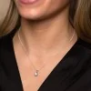 18ct White Gold Brilliant Cut 0.75ct Diamond Pendant