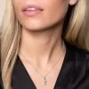 18ct White Gold Princess Cut Diamond 0.80ct Pendant