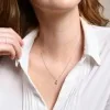 9ct White Gold Brilliant Cut 0.10ct Diamond Pendant