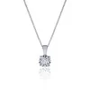 9ct White Gold Round Brilliant 0.25ct Diamond Illusion Set Pendant