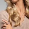 9ct White Gold Brilliant Cut 0.25ct Diamond Cross Pendant