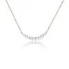 18ct Rose Gold Brilliant Cut 0.35ct Diamond Necklace 1