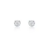 18ct White Gold Brilliant Cut 0.15ct Diamond Stud Earrings