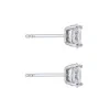 18ct White Gold Oval Cut 1.00ct Diamond Earrings