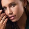 9ct White Gold Brilliant Cut 1.00ct Diamond Cluster Drop Earrings