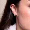 9ct Yellow Gold 0.37ct Diamond Clover Earrings