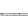 18ct White Gold Baguette Cut 5.25ct Diamond Bracelet